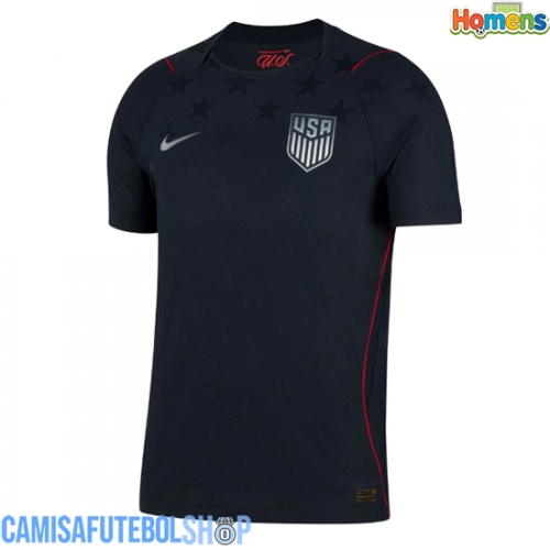 Camisa de time de futebol Estados Unidos Replicas 2º Equipamento Mundo 2026 Manga Curta